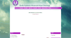 Desktop Screenshot of hisarcikkoyudernegi.com