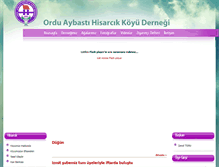 Tablet Screenshot of hisarcikkoyudernegi.com